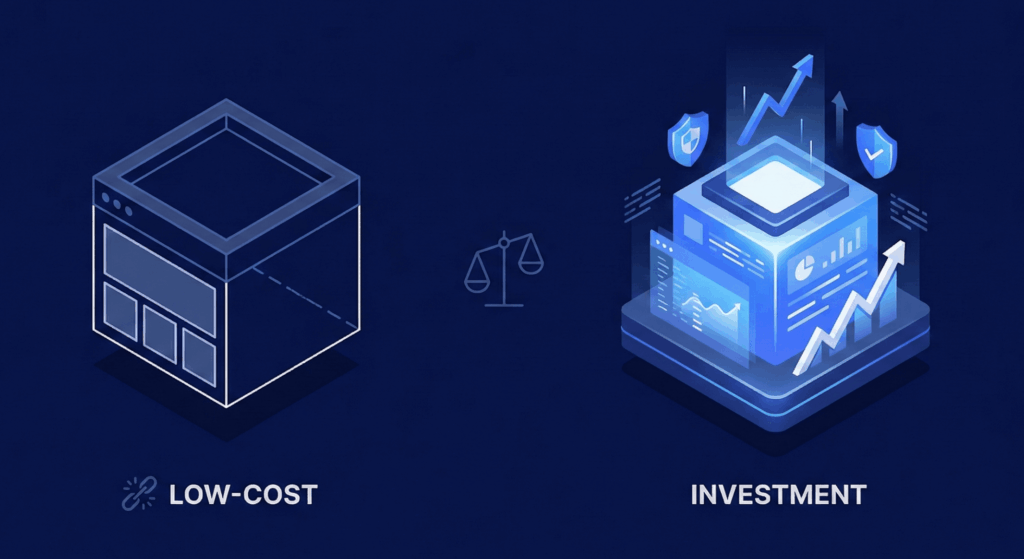 site internet pas cher investissement intelligent ou risqué